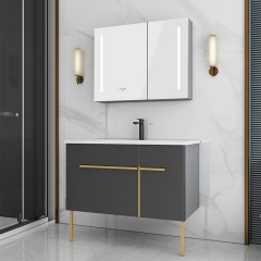 Monarch Modern Hotel Water Proof Wood Bathroom Cabinet