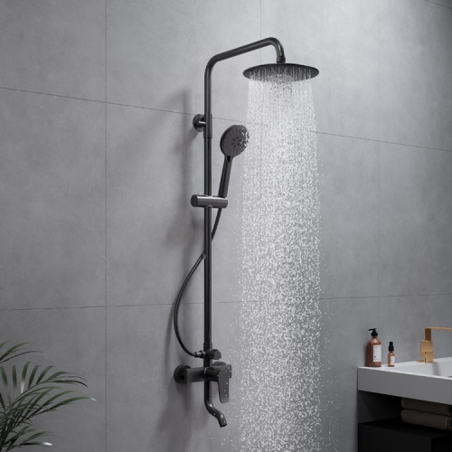 Stainless Steel Wall Mounted High Pressure Bathroom Rainfall Shower Head