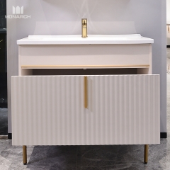 Mueble de baño Lavabo de cerámica Mueble de baño Mueble de baño Moderno