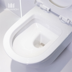 Régulier De Haute Qualité Marque Moderne À Dégagement Rapide Nettoyage Facile Wc Toilettes Sanitaires Bol De Toilette En Céramique