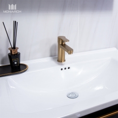 Armario de baño moderno con textura de mármol monarca