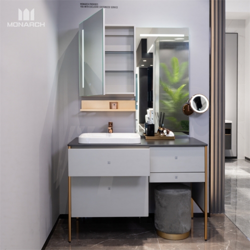 Gabinete de espejo de baño de alta calidad, mueble de baño, gabinetes de tocador