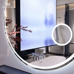 Mueble de baño moderno con lavabo negro Sense de tecnología