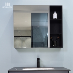 Hochwertiger Badezimmerspiegelschrank Waschtischunterschrank Badezimmer-Waschtischunterschränke