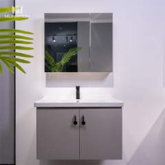 Cabinet simple de lavabo de salle de bains imperméable