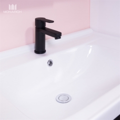 Monarch Zweifarbiger Badezimmerschrank Waschtisch- und Schrankkombination