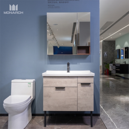 Gabinetes de lavatório de banheiro Gabinete de lavatório de banheiro Espelho moderno Gabinetes de banheiro Gabinetes de toucador