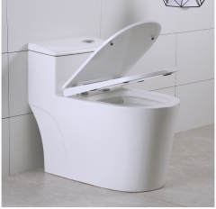 Baño de una pieza de moda Sanitarios de cerámica WC Washdown WC