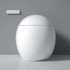 Egg Shaped Sanitary Wares Bathroom Hidden Water Tank Toilet Egg Shape Toilet