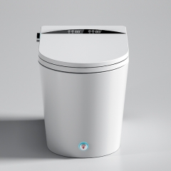 Toilettes intelligentes de sol de luxe toilettes en céramique intelligentes automatiques toilettes cachées de réservoir d'eau