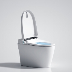 High Quality Bathroom One Piece Siphonic Wc Modern Ceramic Smart Intelligent Automatic Toilet