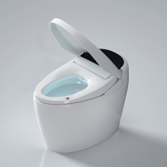 Bodenstehende intelligente Toilette mit automatischer Sitzspülung und automatischer Heizung