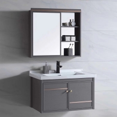 Vanity Bathroom Mirror Cabinet Wood Furniture Bathroom Vanities Cabinets Modern