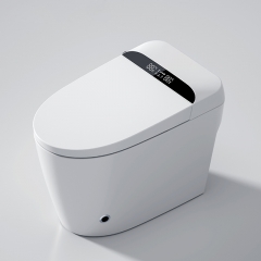 Salle de bain de haute qualité une pièce Siphonic Wc moderne en céramique intelligente intelligente toilette automatique
