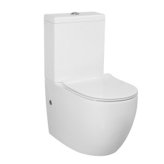 Ordinary Ceramics Flush Household Toilet Siphon Sit Integrated Large Diameter Ceramic Toilet