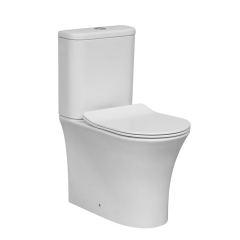 Ordinary Ceramics Flush Household Toilet Siphon Sit Integrated Large Diameter Ceramic Toilet