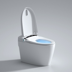 Une pièce American Standard Commode S-trap Céramique Smart Wc Toilette Auto Commode