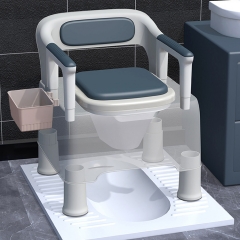 Baño de una pieza de moda Sanitarios de cerámica WC Washdown WC