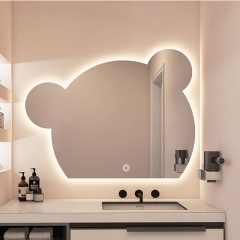 Bear Shaped Bathroom Mirror