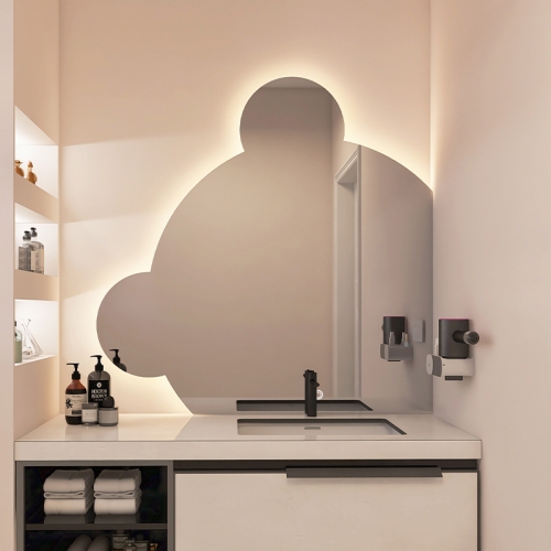 Bear Shaped Bathroom Mirror