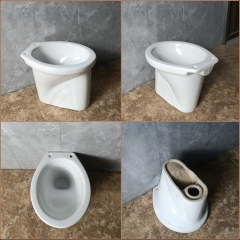 Hauteur de la cuvette des toilettes de 19 pouces