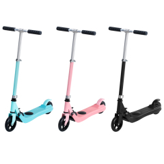 EU warehouse Good Price  SCTTOER Q3 Aluminum alloy frame foot switch quick folding height adjustable 22.2V 2Ah Physical brake SCOOTER for kids