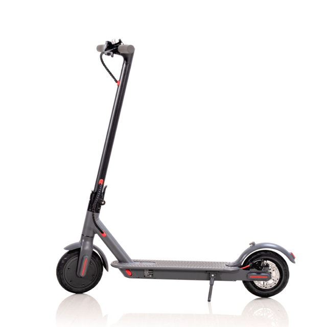 EU/UK fast shipping 8.5 inches Solid tire 350W Long endurance Aluminum alloy Foldable scooters