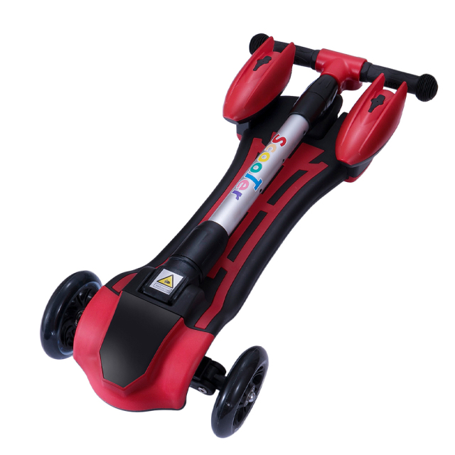 EU warehouse Good Price SCTTOER Q7 5 inch Folding Aluminum alloy frame Cool spray Bluetooth Music light height adjustable SCOOTER for kids