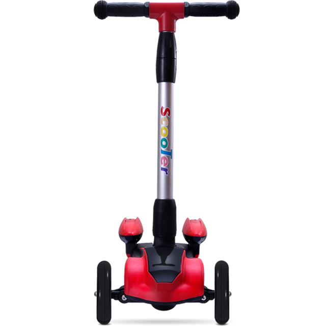 EU warehouse Good Price SCTTOER Q7 5 inch Folding Aluminum alloy frame Cool spray Bluetooth Music light height adjustable SCOOTER for kids