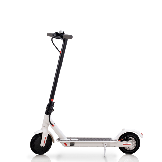 EU/UK fast shipping 8.5 inches Solid tire 350W Long endurance Aluminum alloy Foldable scooters