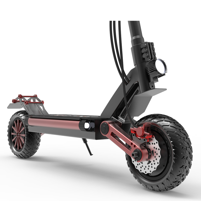 US free shipping 1600W 10inch Offroad Tire Foldable  Aluminium Alloy  city scooter FOR ADULTS