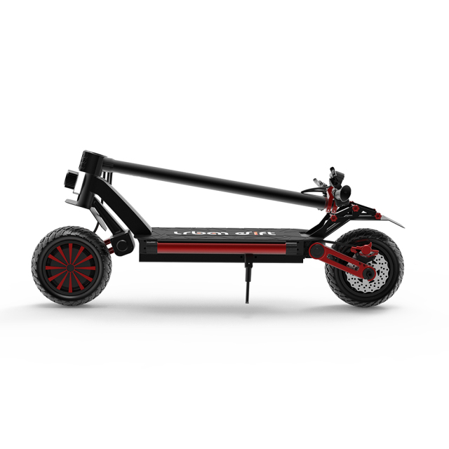 US free shipping 1600W 10inch Offroad Tire Foldable  Aluminium Alloy  city scooter FOR ADULTS