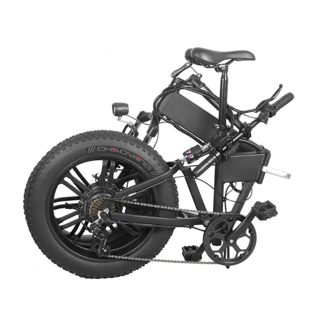 EU/UK fast delivery 20inch 500W Front and rear double shock foldable electric bike