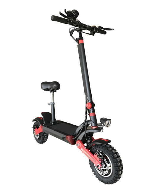 High power 1000W 48V 10Ah/15.6Ah/23Ah 12 inch off-road fat tire electric scooter