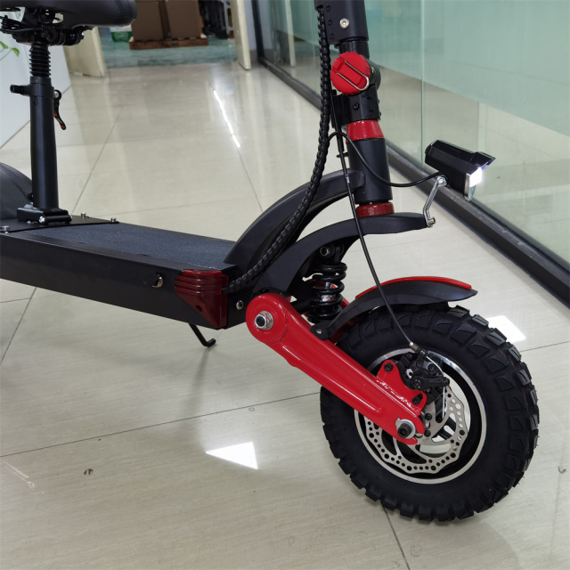 High power 1000W 48V 10Ah/15.6Ah/23Ah 12 inch off-road fat tire electric scooter