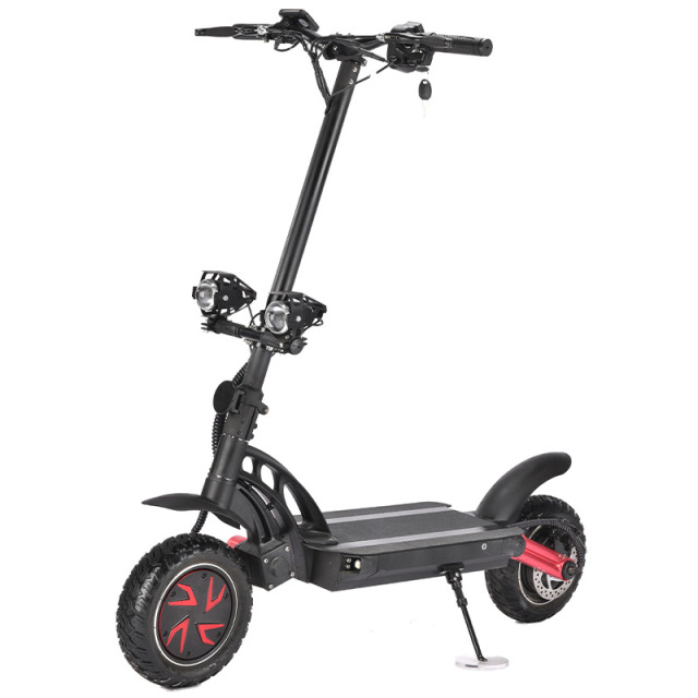 1000W 10 inch portable foldable two-wheeled off-road   mountain electric scooter