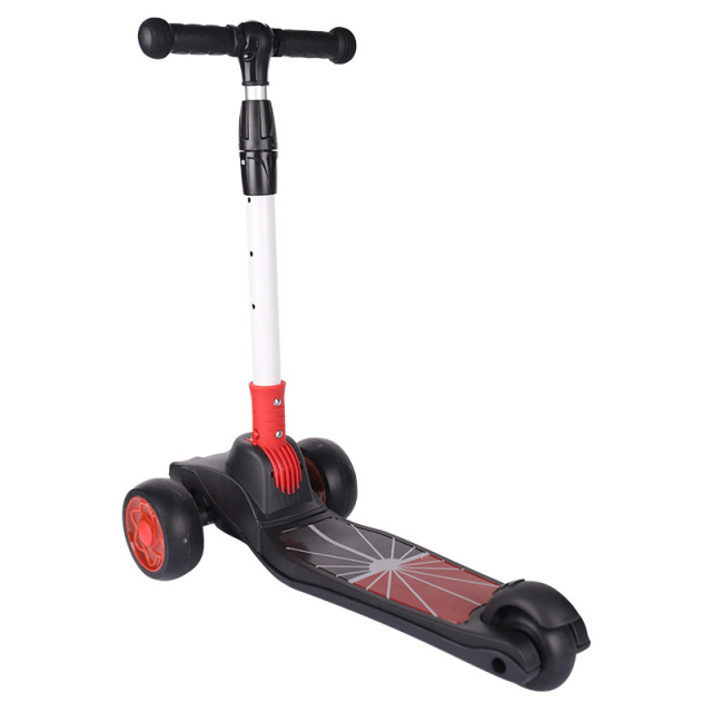 2022 new type foldable flash wheel children's niu scooters