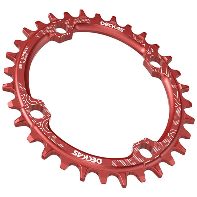 Deckas 104BCD Round Narrow Wide Chainring MTB Mountain bike bicycle 104BCD 32T 34T 36T 38T crankset Tooth plate Parts 104 BCD