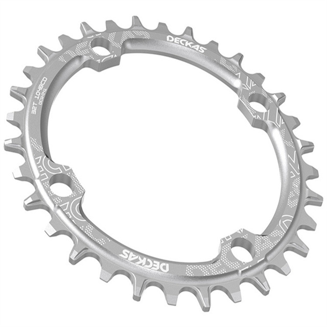 Deckas 104BCD Round Narrow Wide Chainring MTB Mountain bike bicycle 104BCD 32T 34T 36T 38T crankset Tooth plate Parts 104 BCD