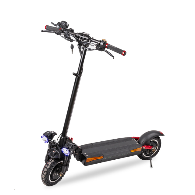 1000W 10 Inch Selfbalancing Moblity Standup Foldable Adult Electric Scooter with seat