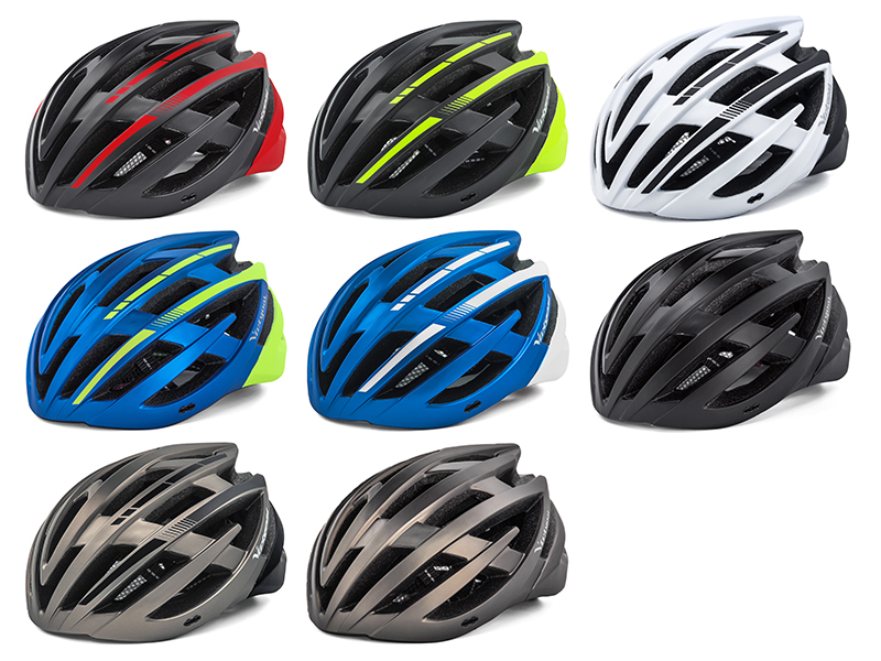 Wholesale  OEM Wholesale Custom US EPS PC Rechargeable LED Light Bike Bicycle Cycle Magnet Sunglasses MTB Cycling Bicycle Helmet