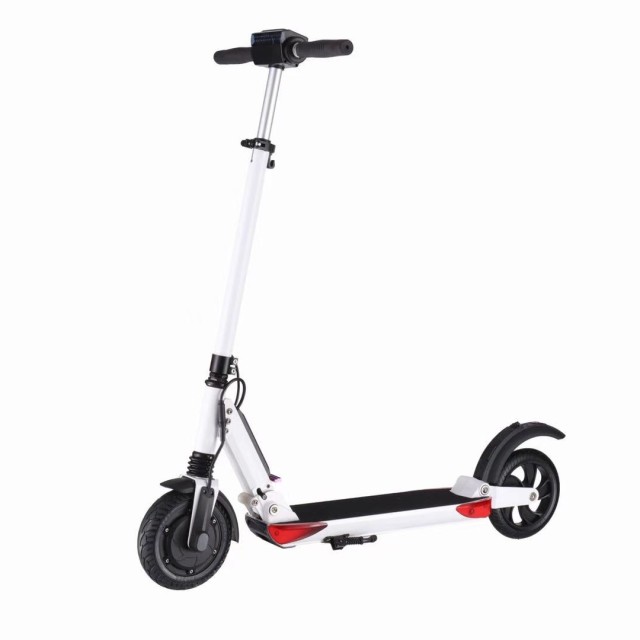 350W 8inch foldable kick with oversized LCD electric scooters