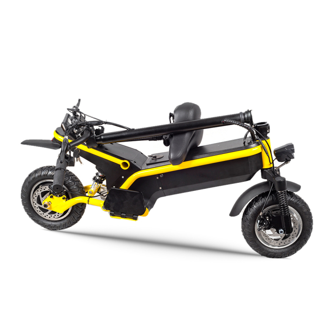 500W/36v/48V 2 Wheels Foldable Upgraded Version Powerful Adult  with Seat Lithium Battery Electric Scooter