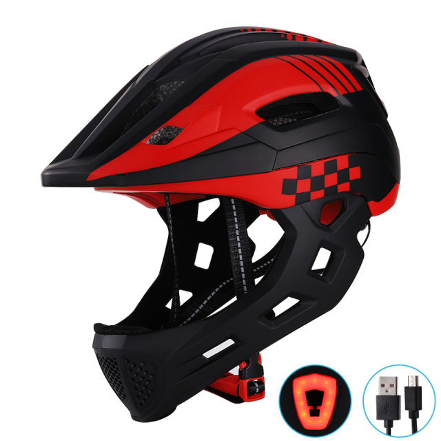 Wholesale Lightweight Cycling Helmet Bicycle Safety Mountain Road Mtb Racing Safe Helmet For Children With Rechargeable Light