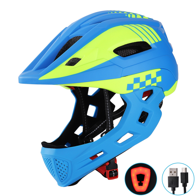 Wholesale Lightweight Cycling Helmet Bicycle Safety Mountain Road Mtb Racing Safe Helmet For Children With Rechargeable Light