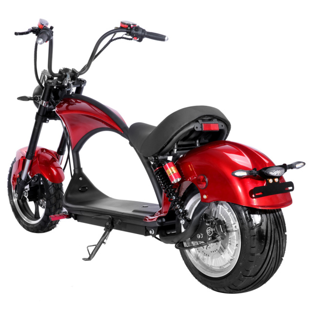 EEC COC DOT Certified 3000W 60V12A 45km/h 18inch tyre disc brake Electric citycoco Scooter