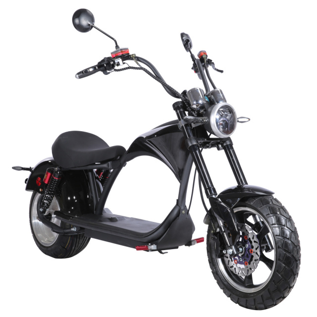 EEC COC DOT Certified 3000W 60V12A 45km/h 18inch tyre disc brake Electric citycoco Scooter