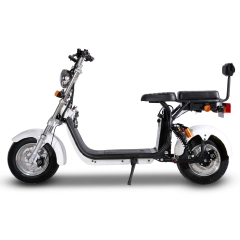 EEC COC DOT certified citycoco 1500W 60V12A 45km/h 18inch tire disc brake electric scooter motorcycle