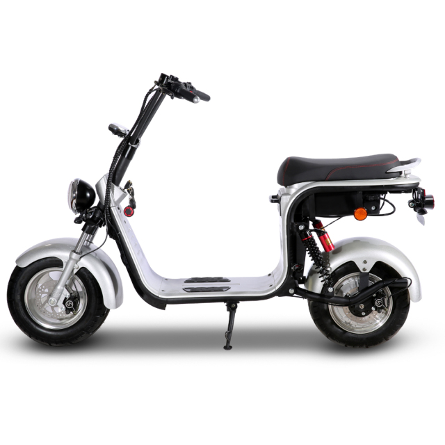 EEC COC DOT Certified Electric scooter 1500W 60V12A 45km/h 10 Inch Tire Disc Brake Electric Motorcycle