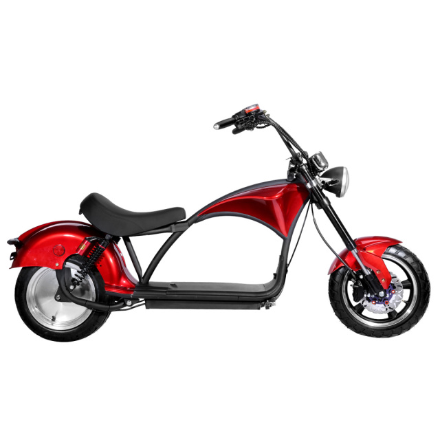 EEC COC DOT Certified 3000W 60V12A 45km/h 18inch tyre disc brake Electric citycoco Scooter